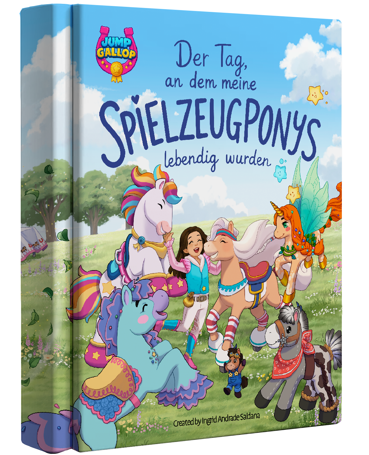 The Day My Toy Ponies Came to Life book cover